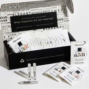 Noteworthy fragrance sample set w/ $60 off code